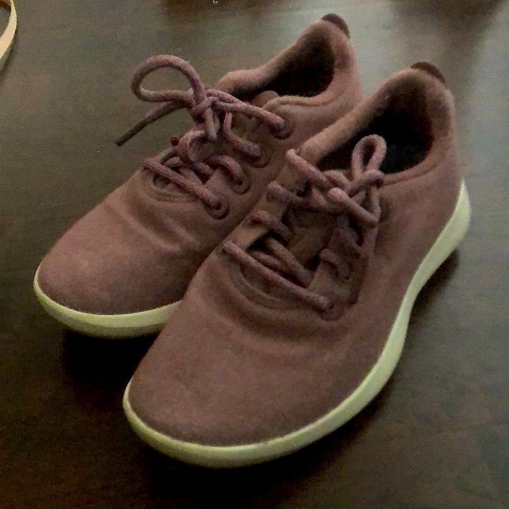Allbirds pink mizzle